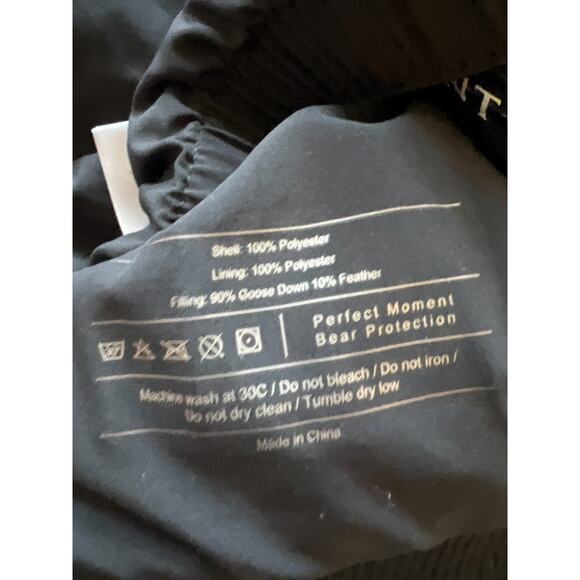 $650 Perfect Moment Womens Green Full-Zip Star Dazzle Ski Bomber Jacket Size XL - Picture 10 of 11